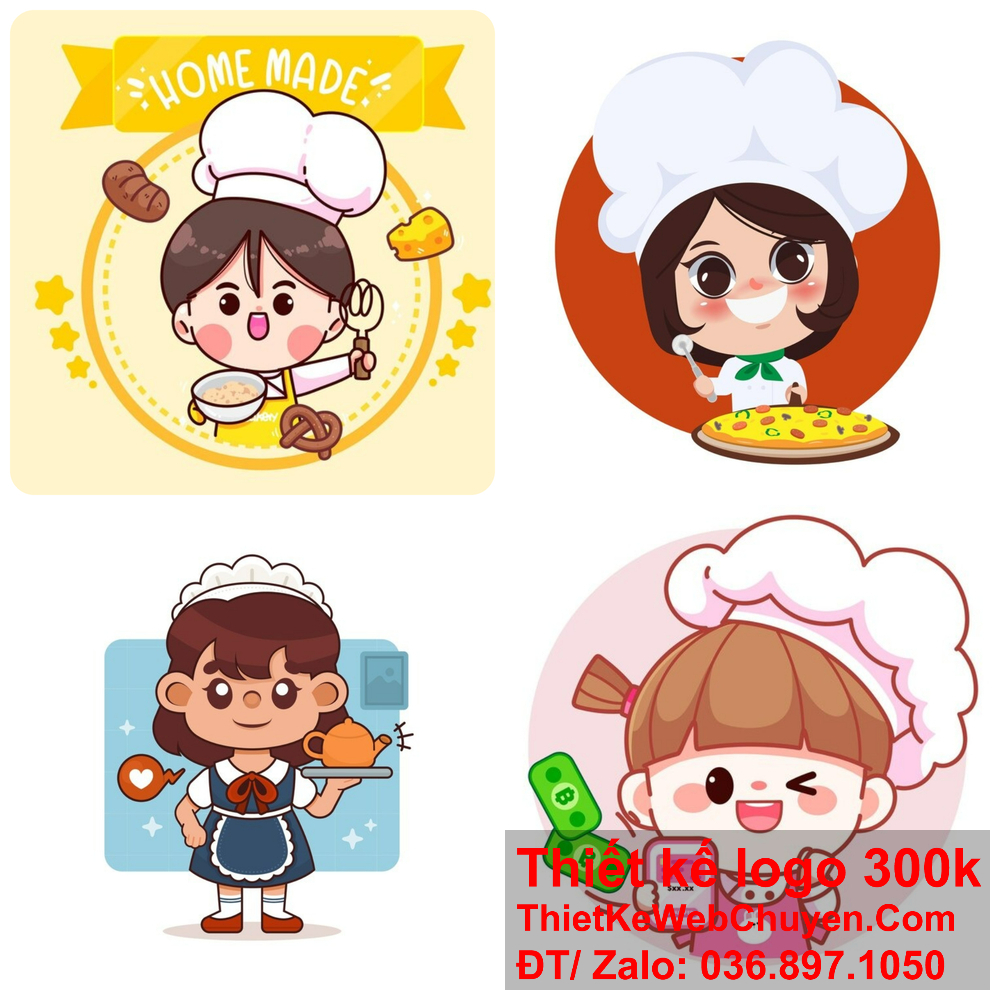 Khám Phá Sự Tinh Tế của CHIBI Đầu Bếp Nữ