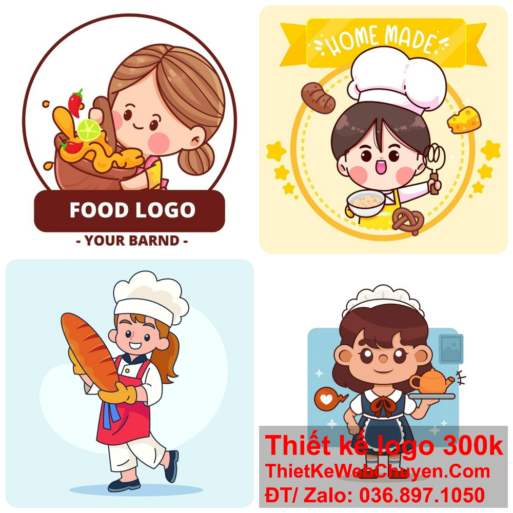 Sự Sáng Tạo Vô Tận từ CHIBI Đầu Bếp Nữ