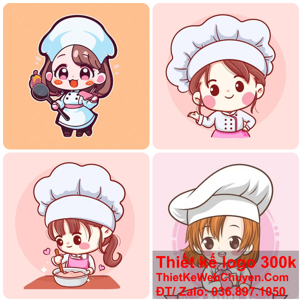 CHIBI Đầu Bếp Nữ: Nghệ Thuật và Sự Sáng Tạo Tinh Tế