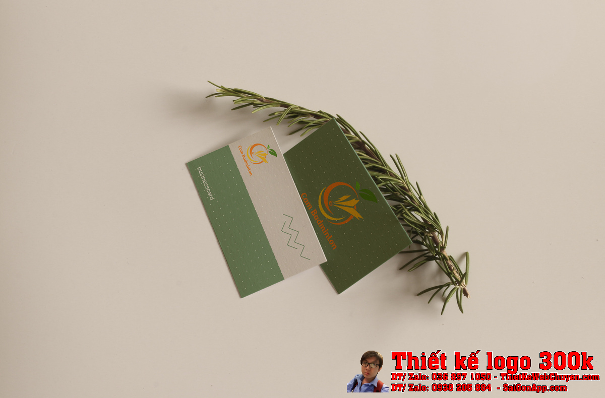 Ứng dụng Thiết kế logo Cam Badminton