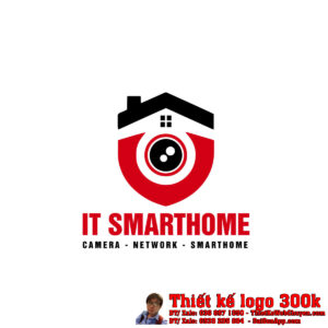 Thiết kế logo Camera Network IT SMARTHOME