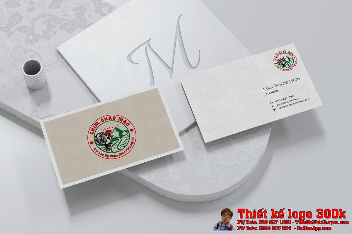 Thiết kế logo Chim Chào Mào