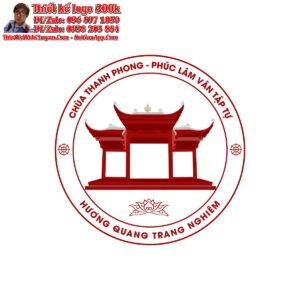 Thiết kế logo Chùa Thanh Phong