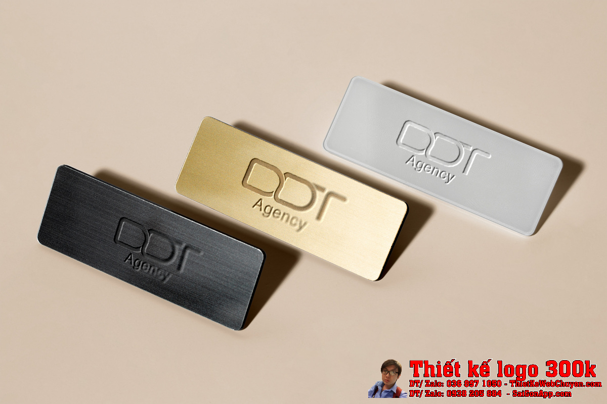 Ứng dụng Thiết kế logo Công Ty DDT trong văn phòng