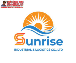 Thiết kế logo Công nghiệp và Logistics Sunrise