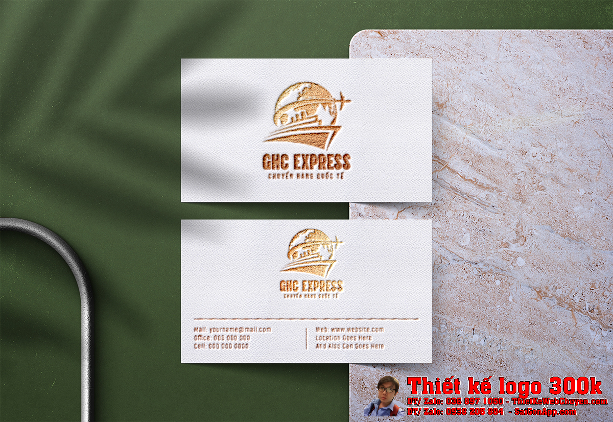 Phối cảnh Logo GHC EXPRESS