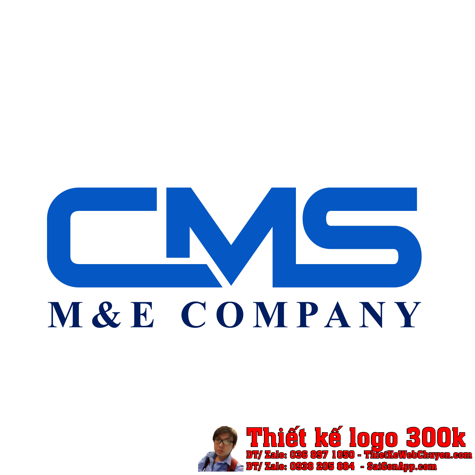 Thiết kế logo Công ty TNHH CƠ ĐIỆN CMS