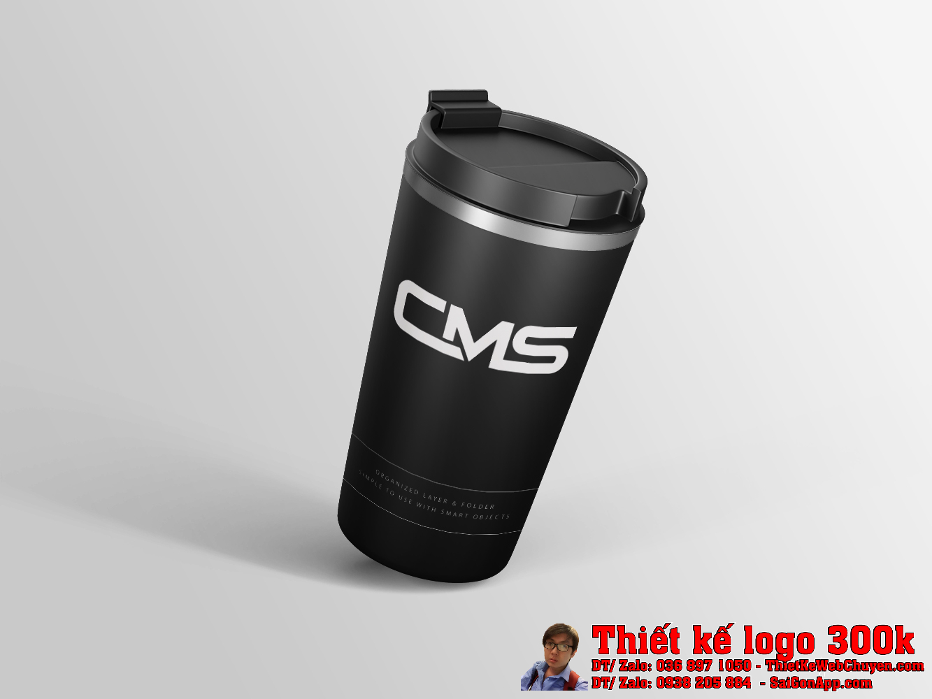 Thiết kế logo Công ty TNHH CƠ ĐIỆN CMS