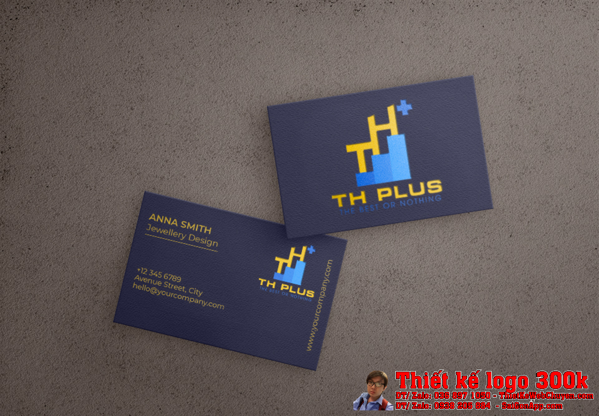 Thiết kế logo Công ty TNHH Kỹ thuật và Thương mại TH Plus