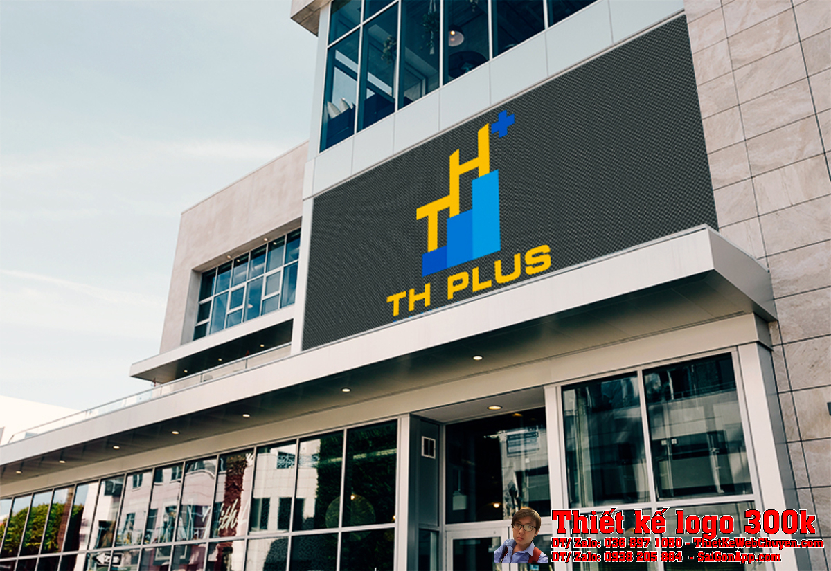 Thiết kế logo Công ty TNHH Kỹ thuật và Thương mại TH Plus
