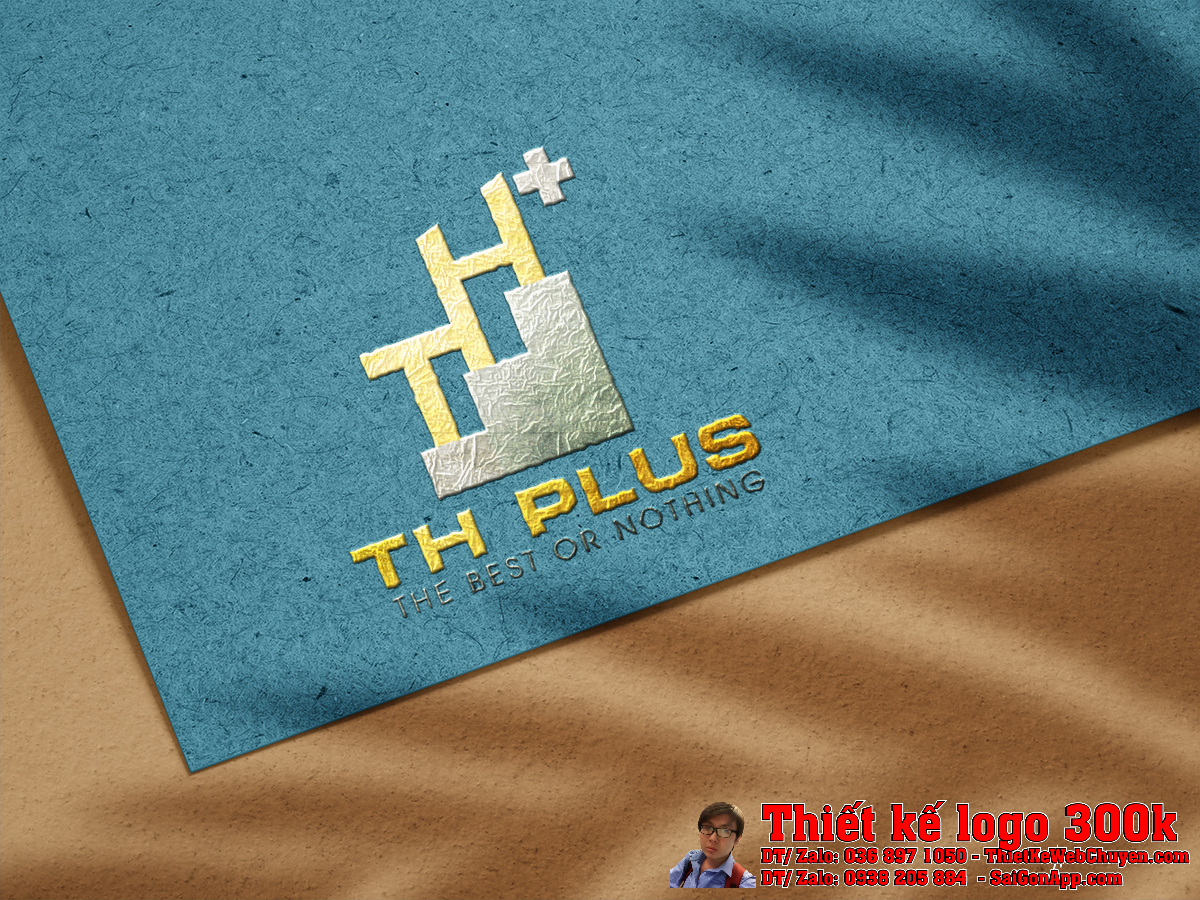 Thiết kế logo Công ty TNHH Kỹ thuật và Thương mại TH Plus