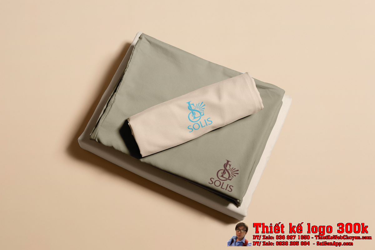 Ứng dụng Thiết kế logo Công ty cổ phần đầu tư SOLIS trên danh thiếp