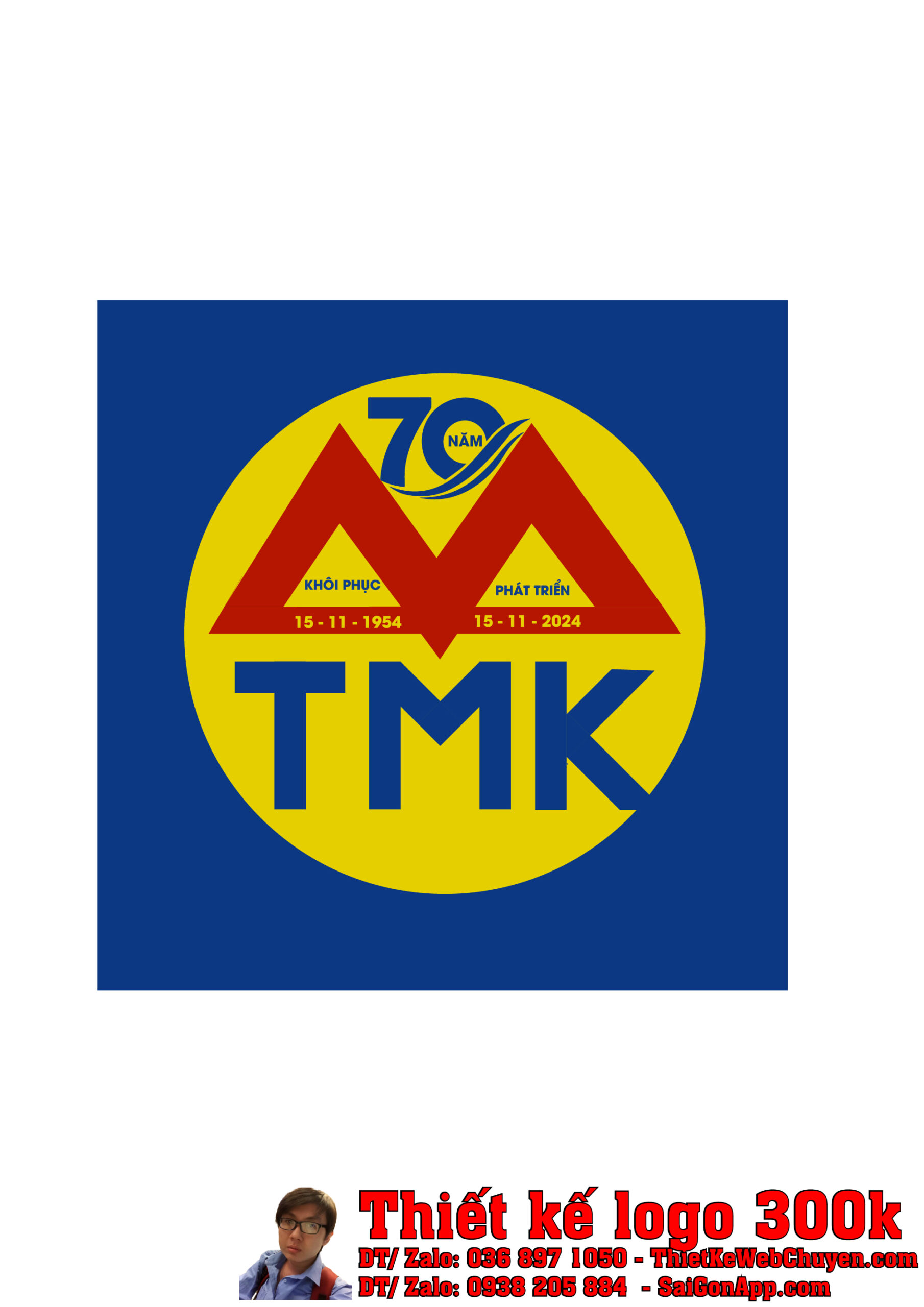 Thiết kế logo Công ty than Mạo Khê TKV mẫu 2