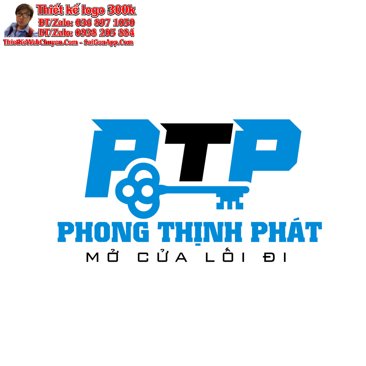 Thiết kế logo Cung ứng lao động Phong Thịnh Phát