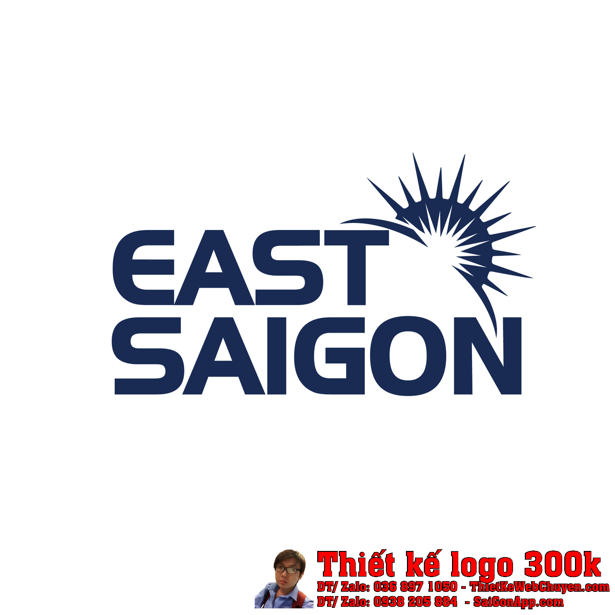 Thiết kế logo Đông Sài Gòn phương án 2