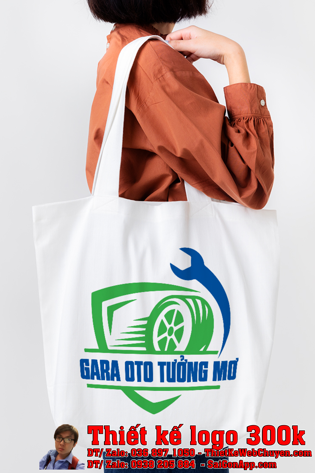 Biểu tượng trong Thiết kế logo GARA OTO TƯỞNG MƠ