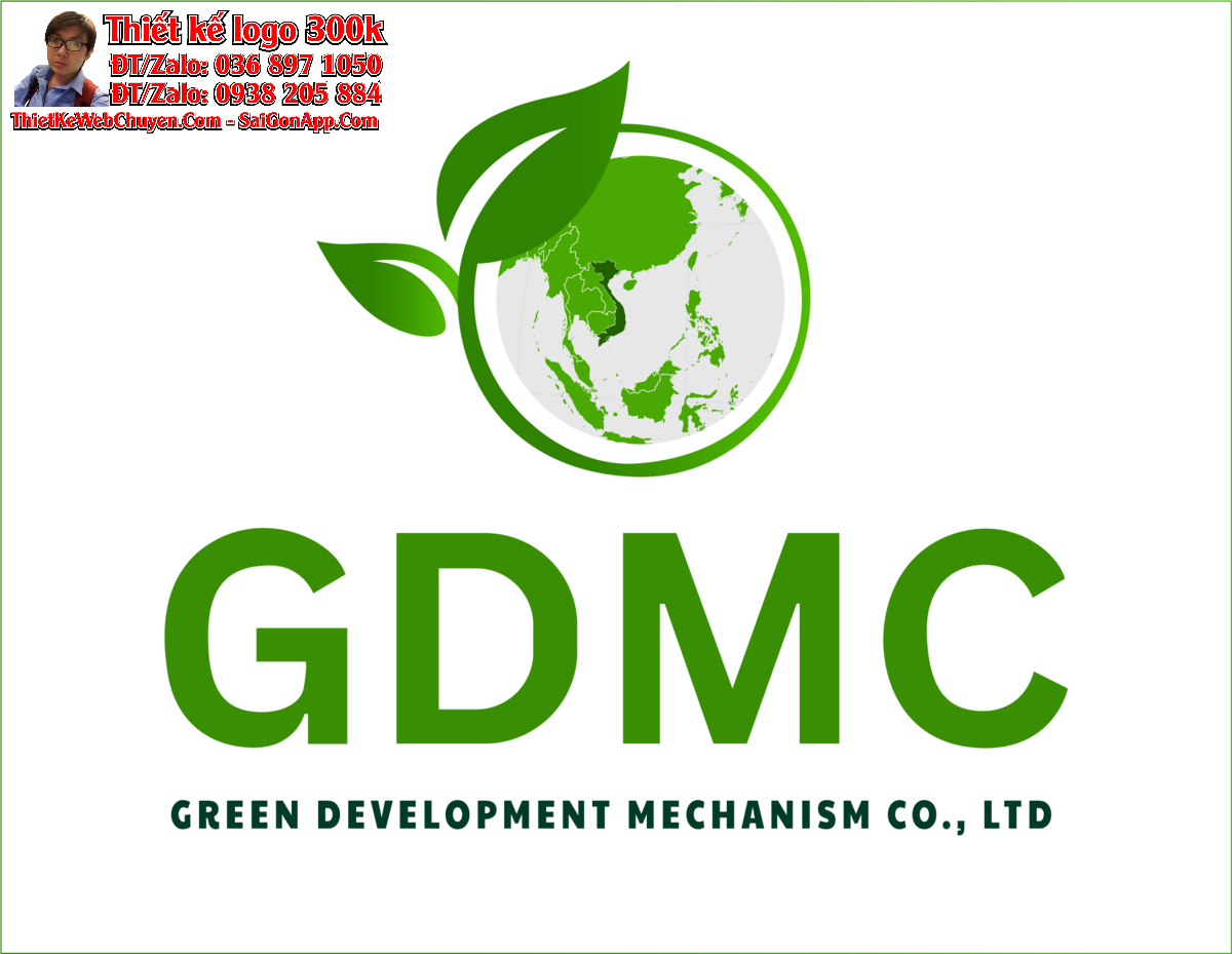 Thiết kế logo Green Development Mechanism GDMC