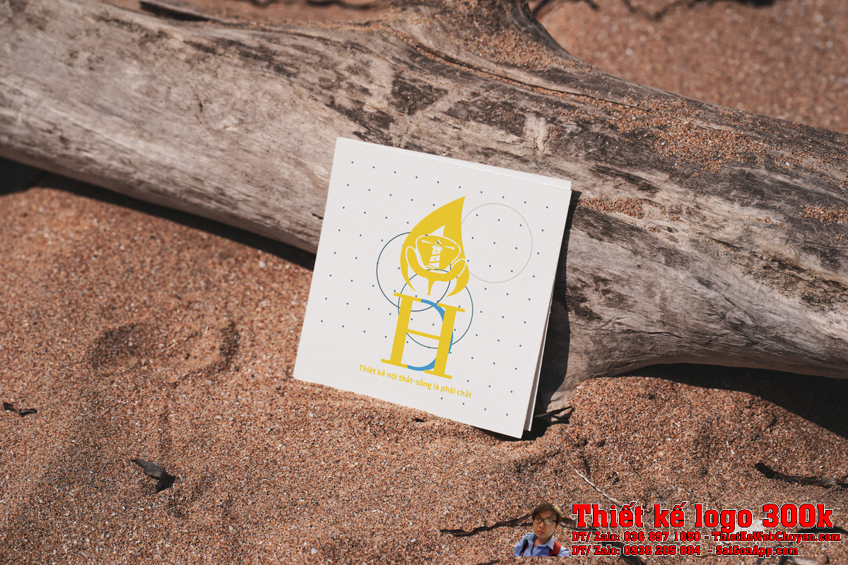 Thiết kế logo HĐ trên bảng hiệu công ty