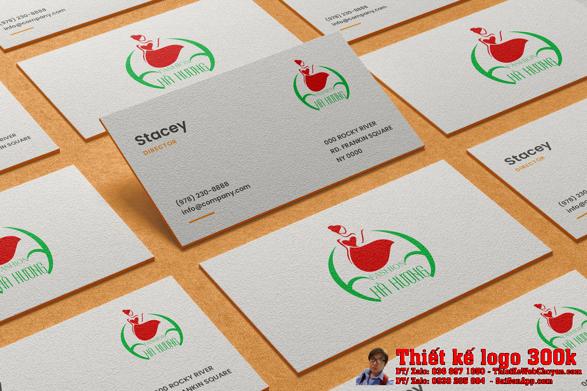 Chi tiết biểu tượng trong Thiết kế logo Hà Hương