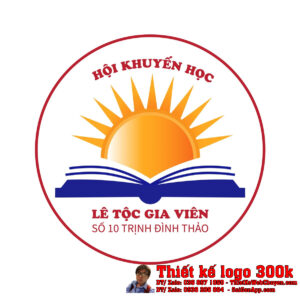 Thiết kế logo Hội Khuyến Học Lê Tộc Gia Viên