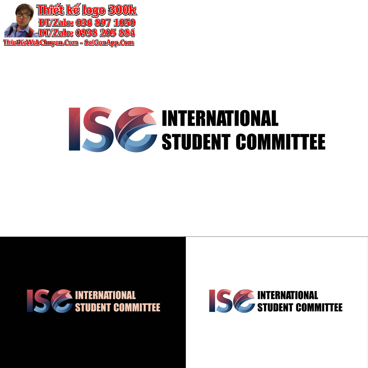 Thiết kế logo International Student Committee (ISC)