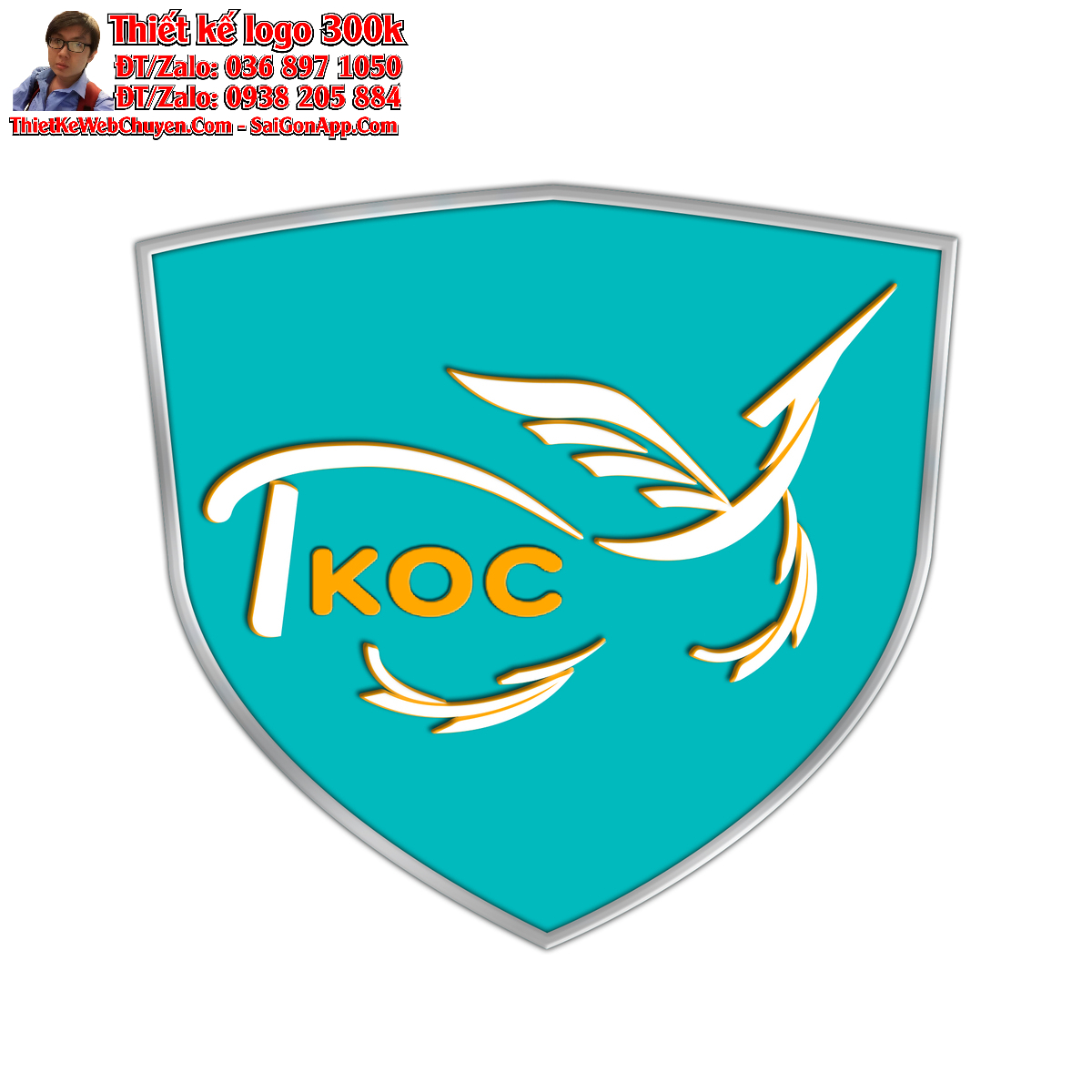 Thiết kế logo KOC