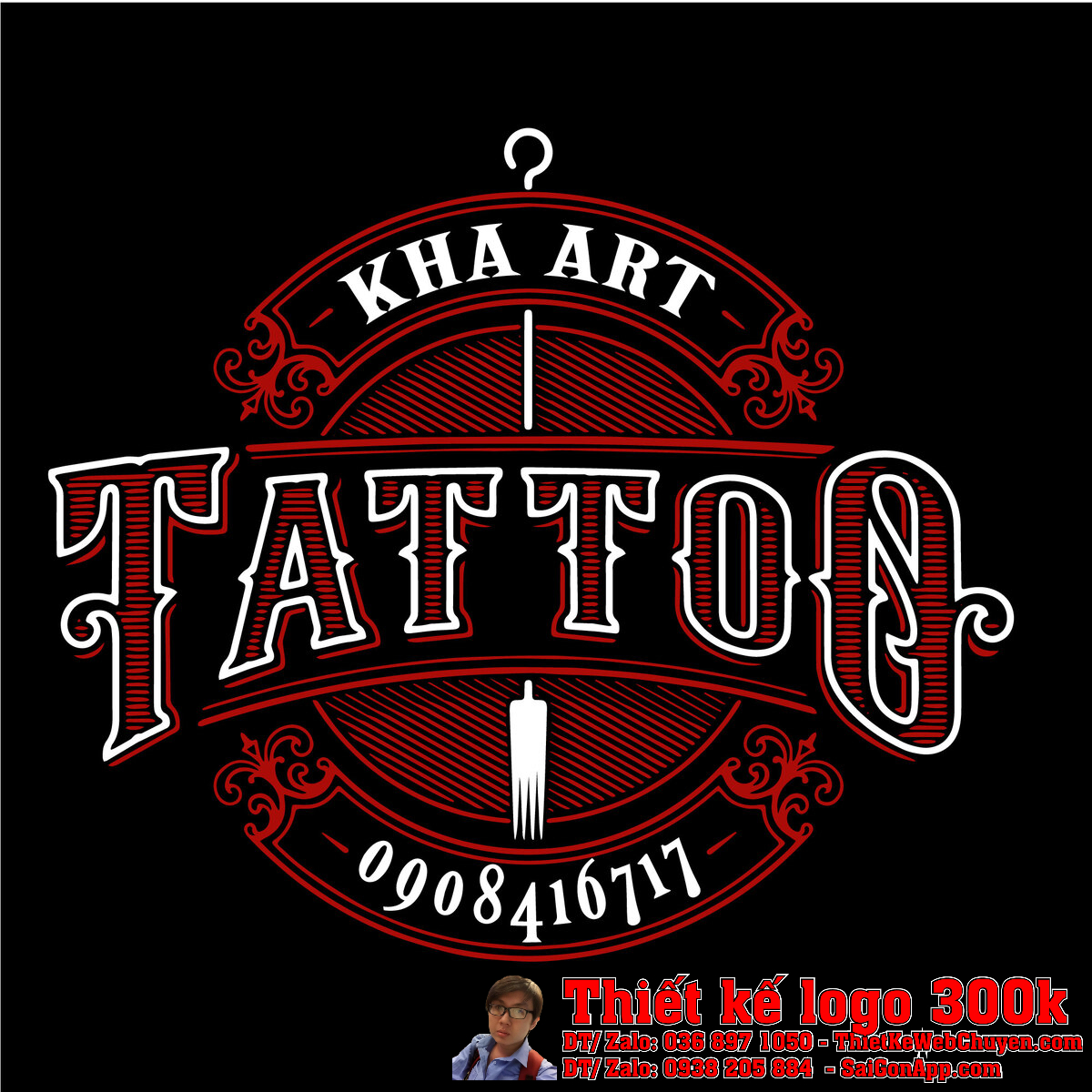 Thiết kế logo Kha ART