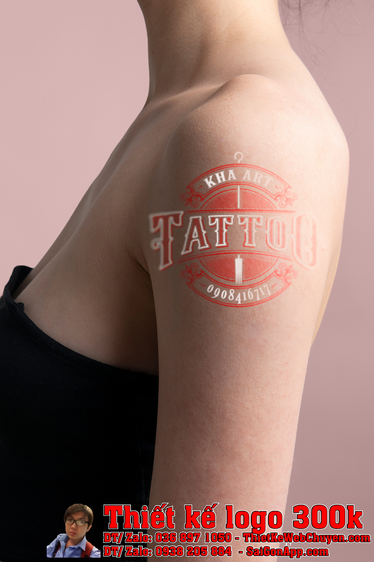 Thiết kế logo Kha ART