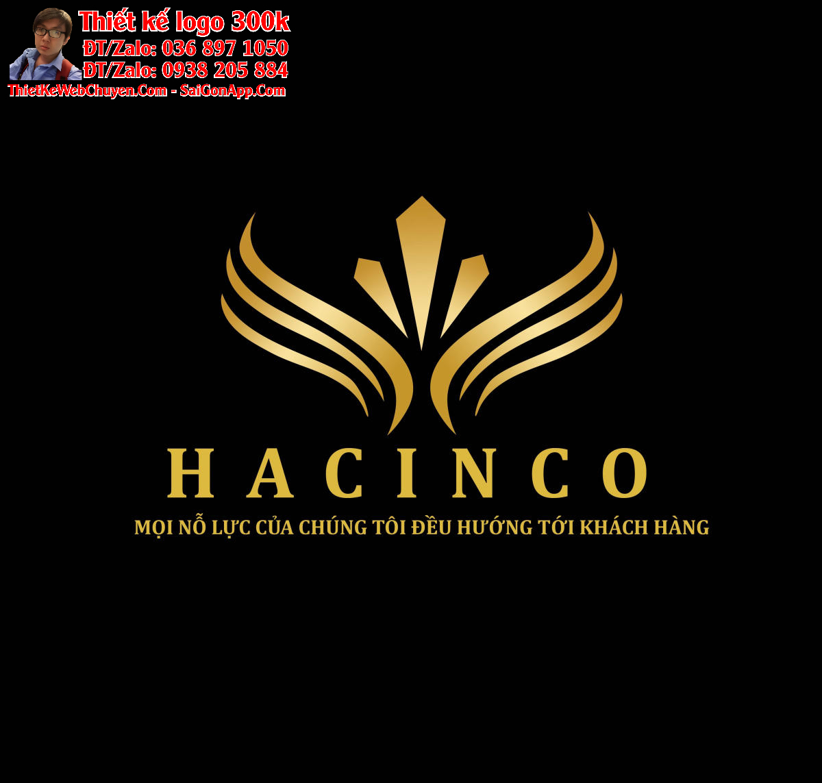 Thiết kế logo Khách sạn HSC