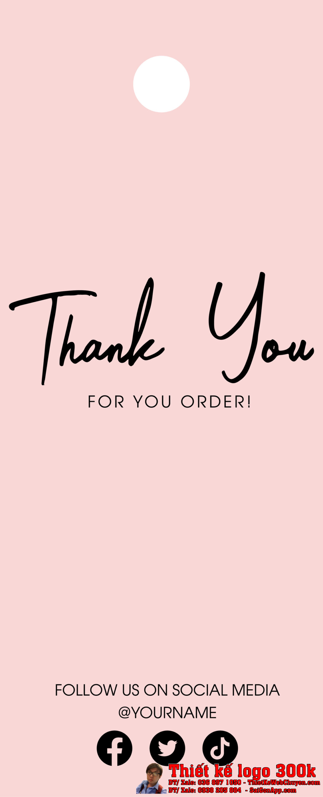 Thiết kế logo LAS - Ứng dụng ngang