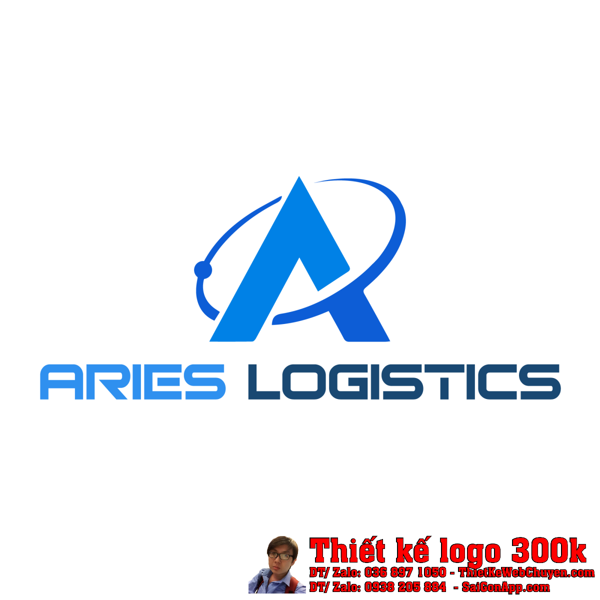 Thiết kế logo Logistics Aries - Biểu tượng của sự chuyên nghiệp