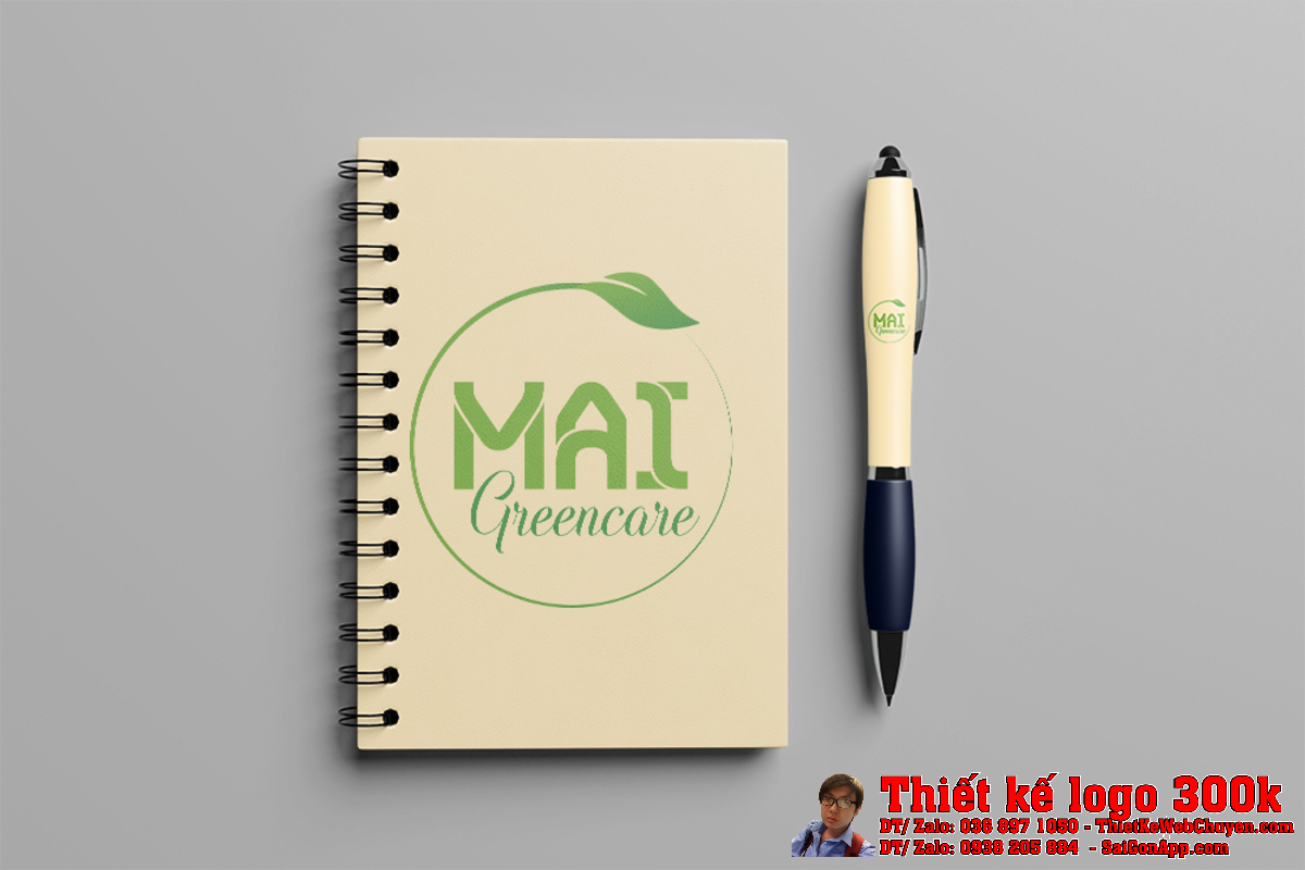 Thiết kế logo Mai Greencare