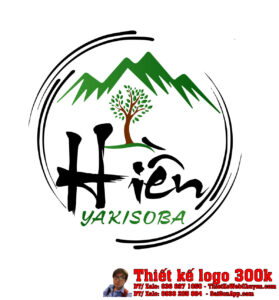 Thiết kế logo Mì và Trồng Trọt Hiền YAKISOBA