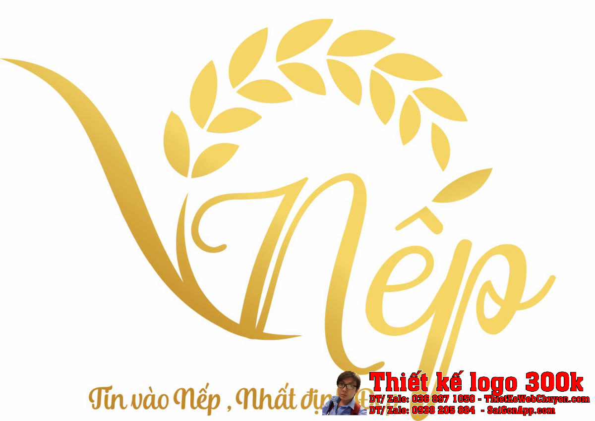 Thiết kế logo Mỹ phẩm Nếp Thiết kế logo Mỹ phẩm Nếp