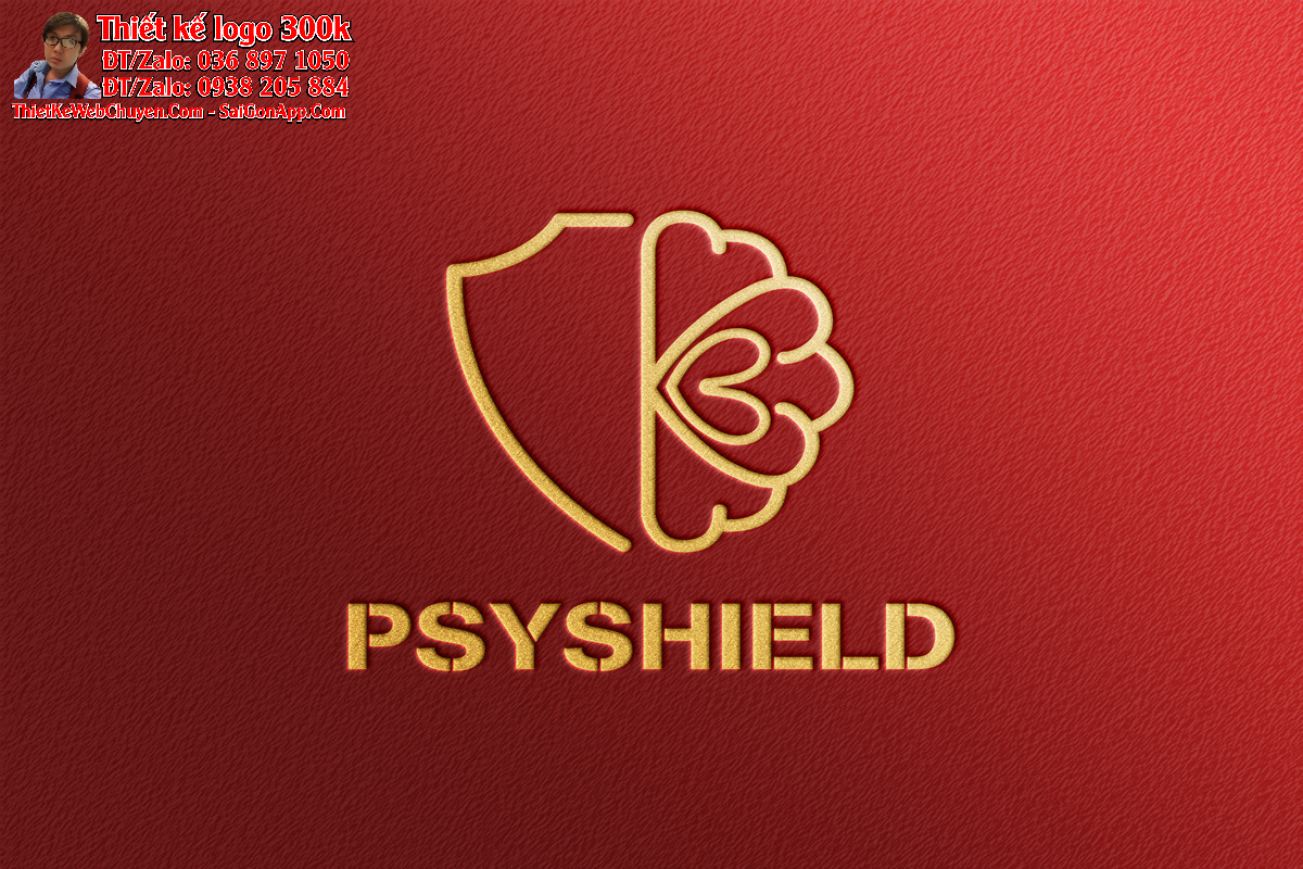 Thiết kế logo PSYSHIELD Dịu Nguyễn Thiết kế logo PSYSHIELD Dịu Nguyễn