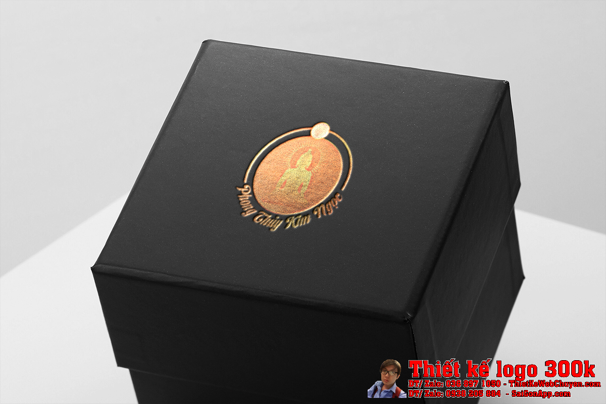 Ứng dụng Thiết kế logo Phong Thủy Kim Ngọc trong văn phòng