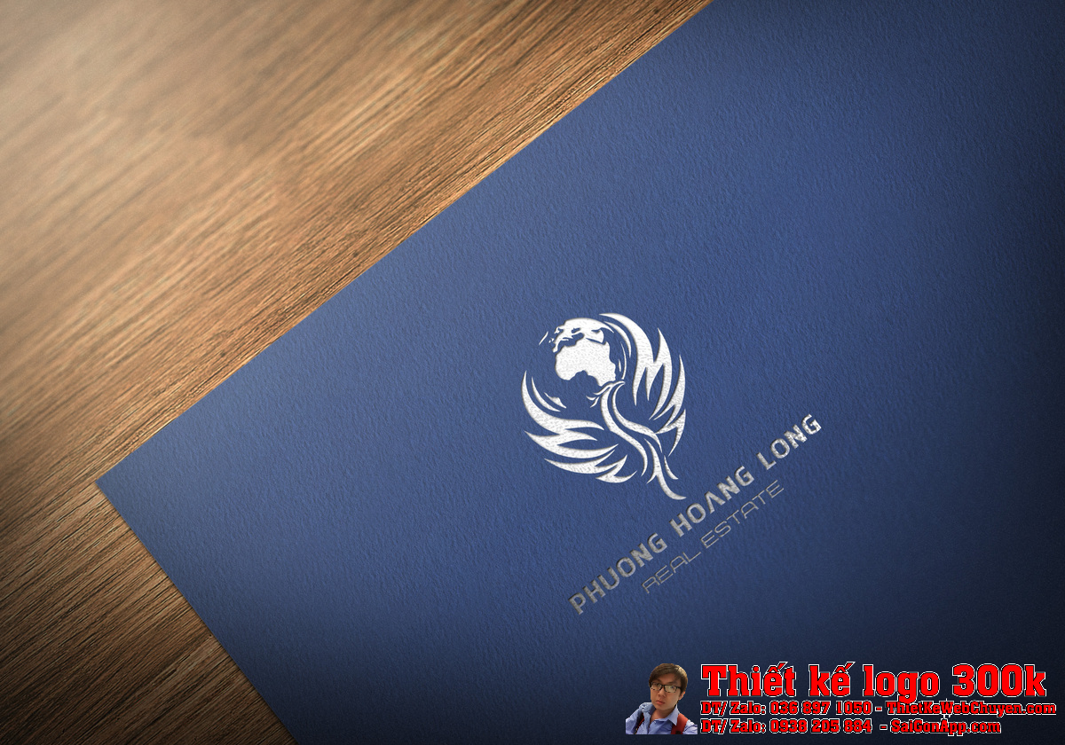 Ứng dụng logo Phượng Hoàng Long thực tế
