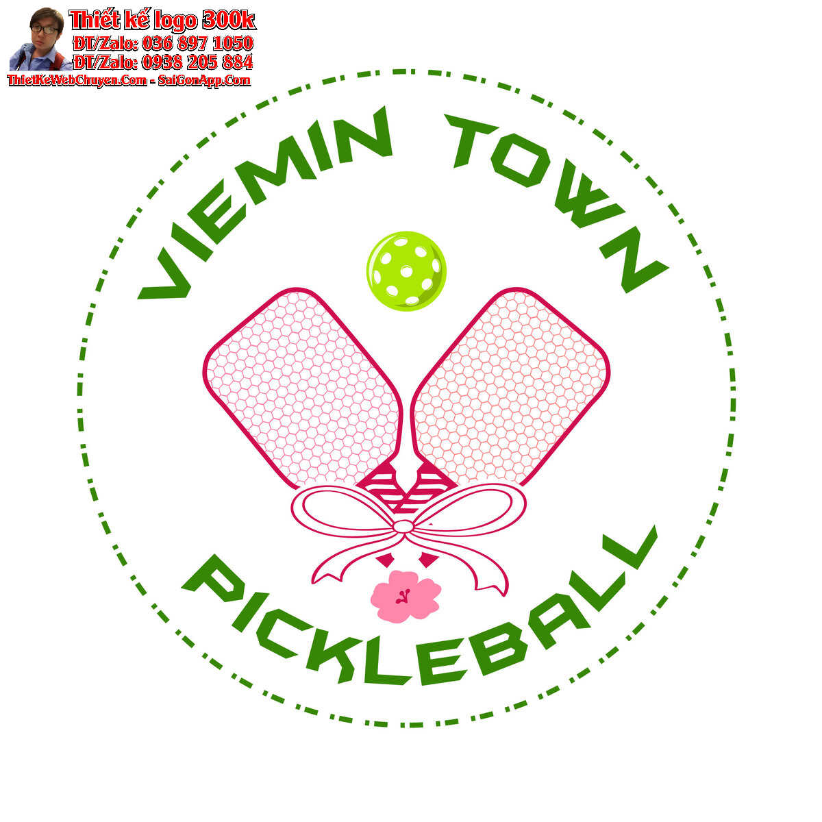 Thiết kế logo Pickleball VIemin Tow