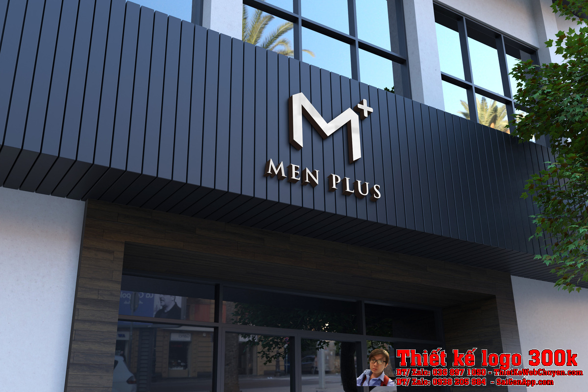 Thiết kế logo Quần Lót Nam Công Ty Menplus phiên bản 2