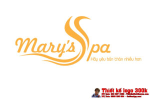 Thiết kế logo Spa làm đẹp Mary's Spa