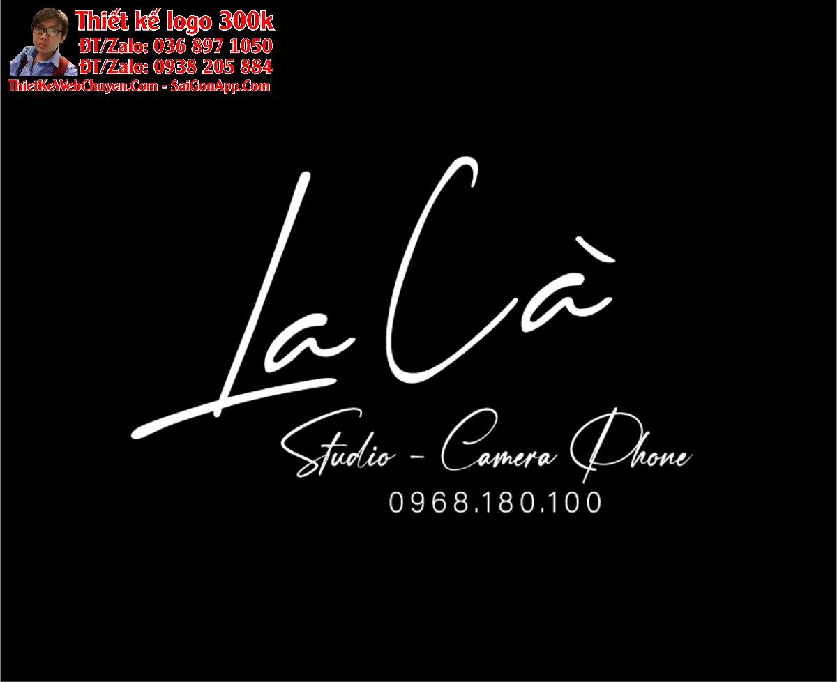 Thiết kế logo Studio - Camera LA CÀ