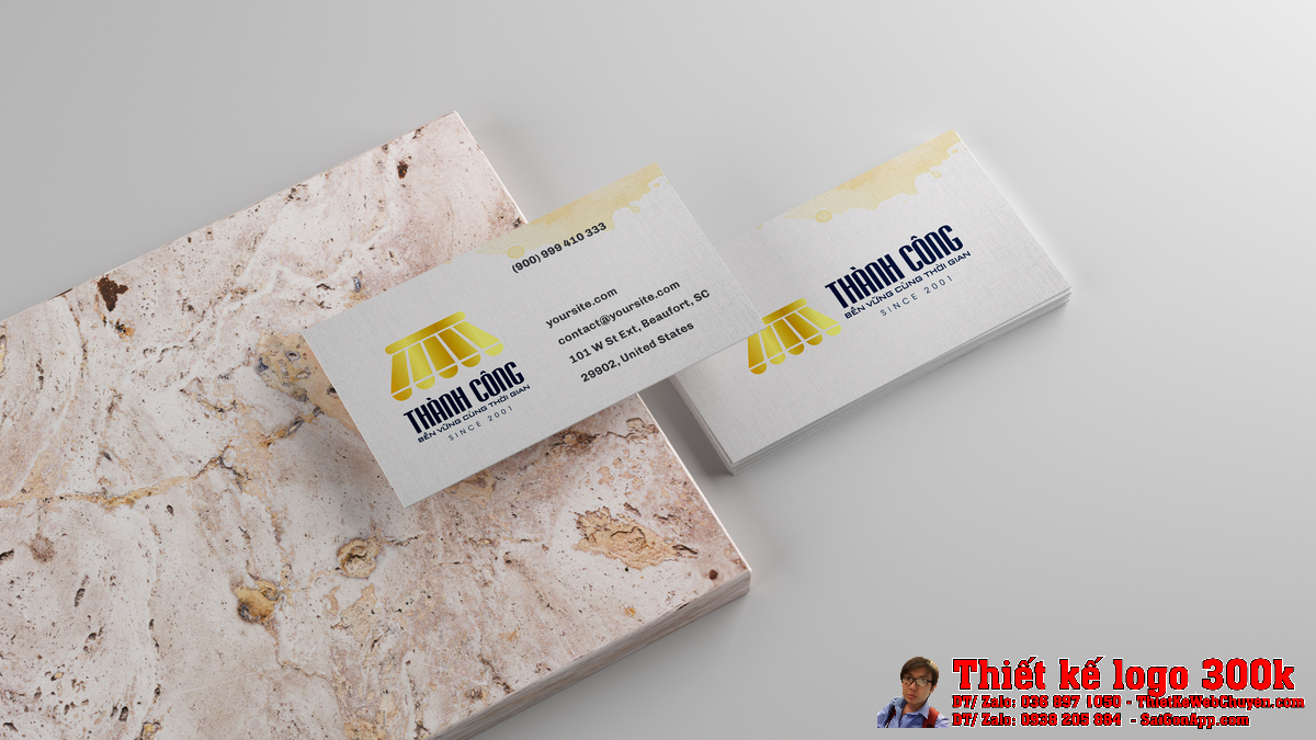 Thiết kế logo THÀNH CÔNG nhìn từ xa