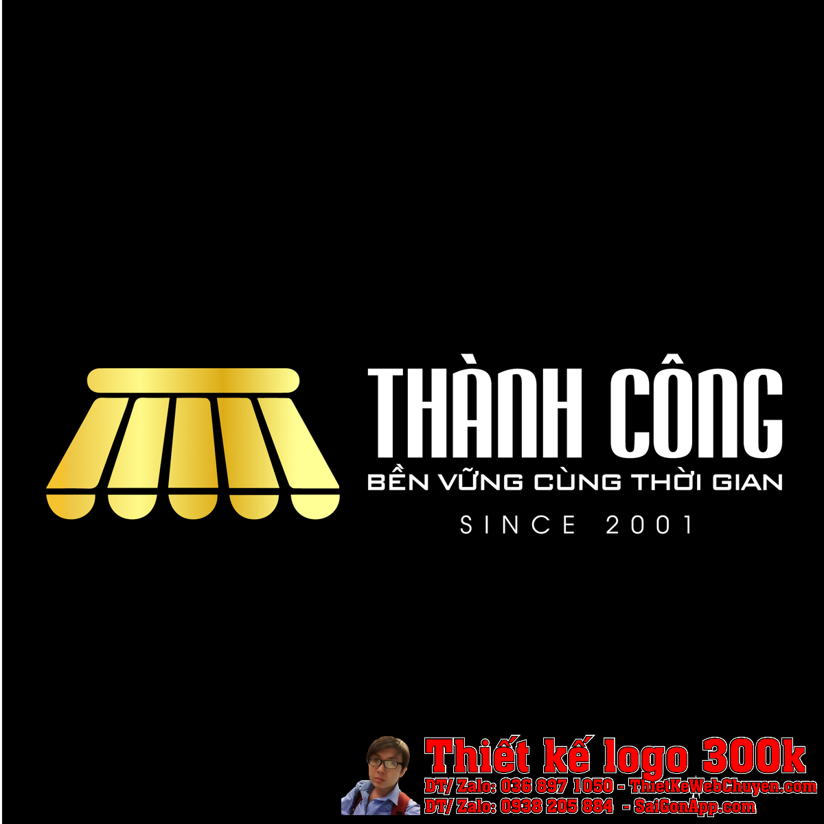 Chi tiết biểu tượng trong Thiết kế logo THÀNH CÔNG