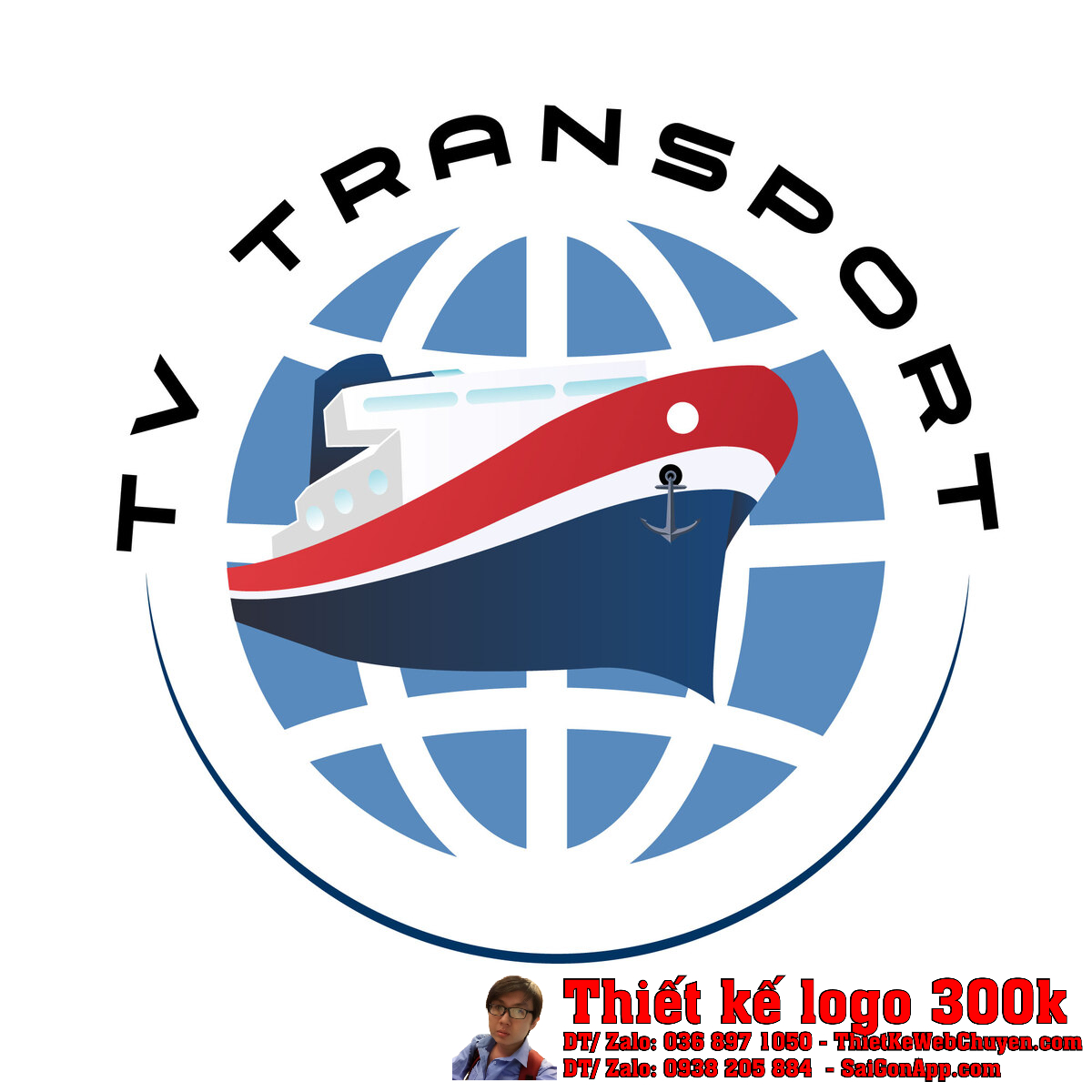 Thiết kế logo TV TRANSPORT bản chính thức