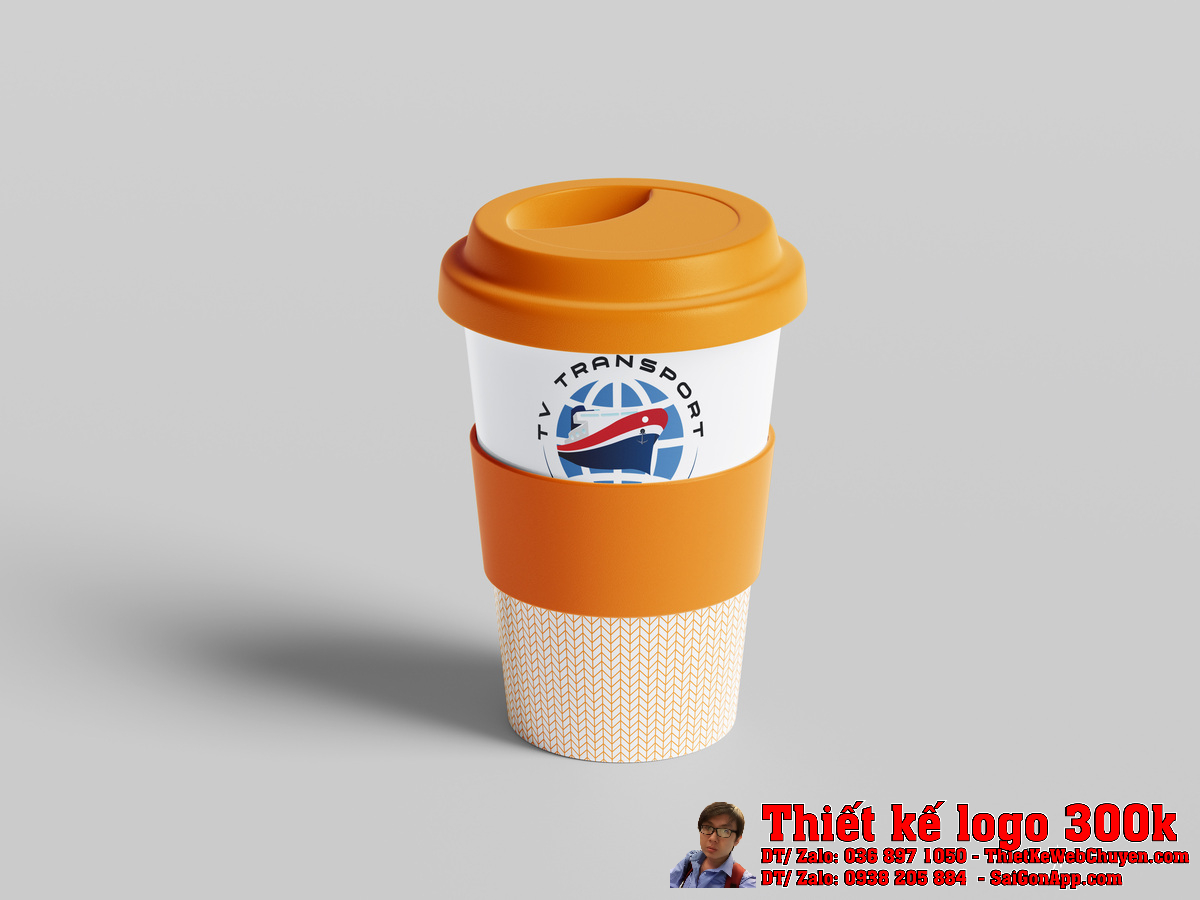 Ứng dụng nhận diện thương hiệu Thiết kế logo TV TRANSPORT