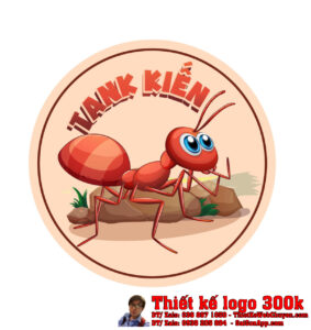 Thiết kế logo Tank Kiến Sài Gòn