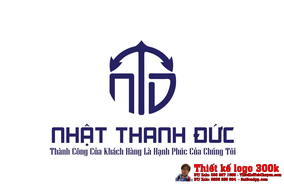 Thiết kế logo Thực Phẩm Đông Lạnh - Logistics Nhật Thanh Đức Thiết kế logo Thực Phẩm Đông Lạnh - Logistics Nhật Thanh Đức