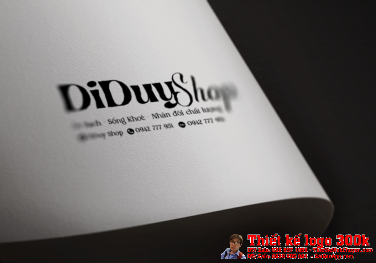 Ứng dụng Thiết kế logo Thực phẩm DiDuy Shop 4