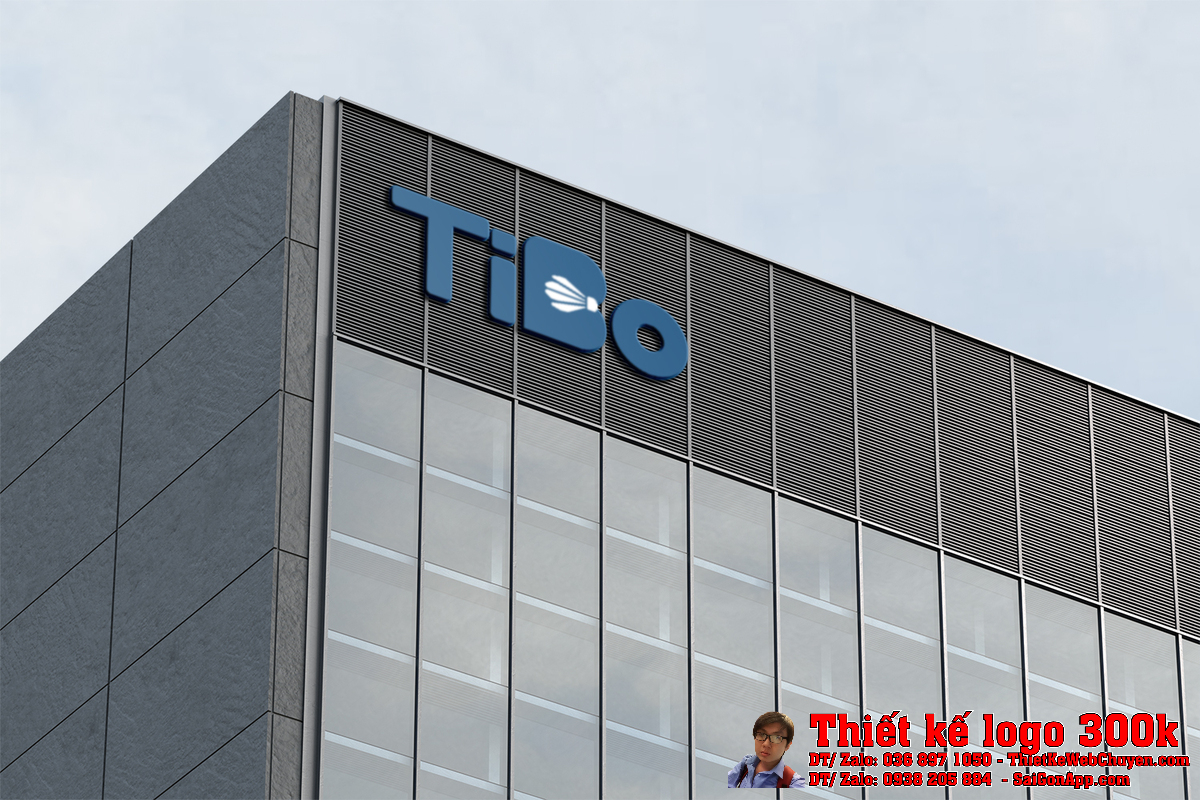 Biến thể Thiết kế logo TiBo Badminton