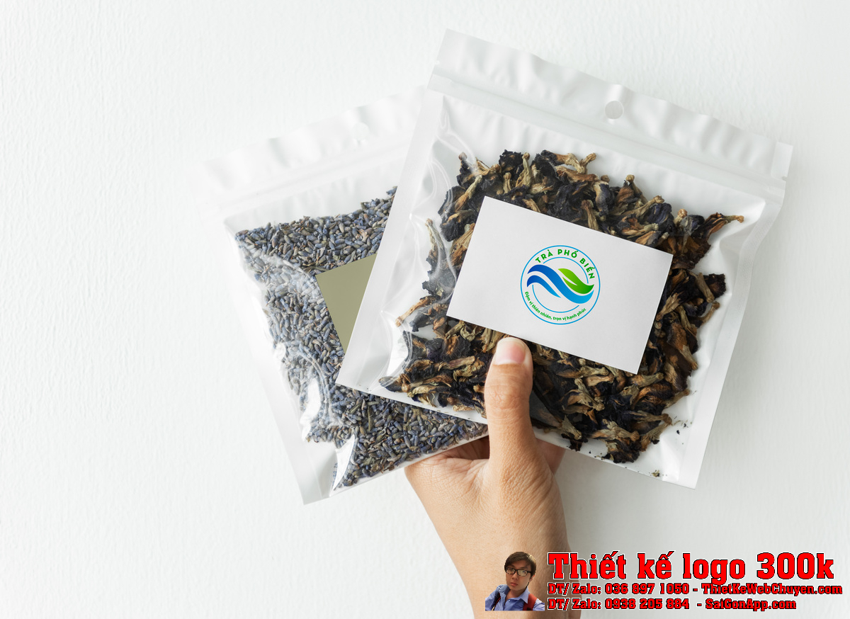 Màu sắc trong Thiết kế logo Trà Phố Biển